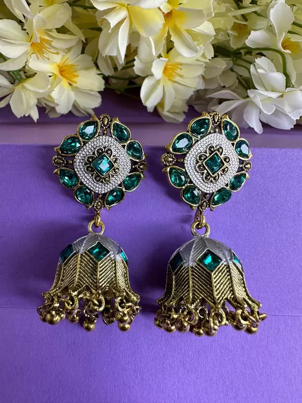 AD/CZ Jhumkas