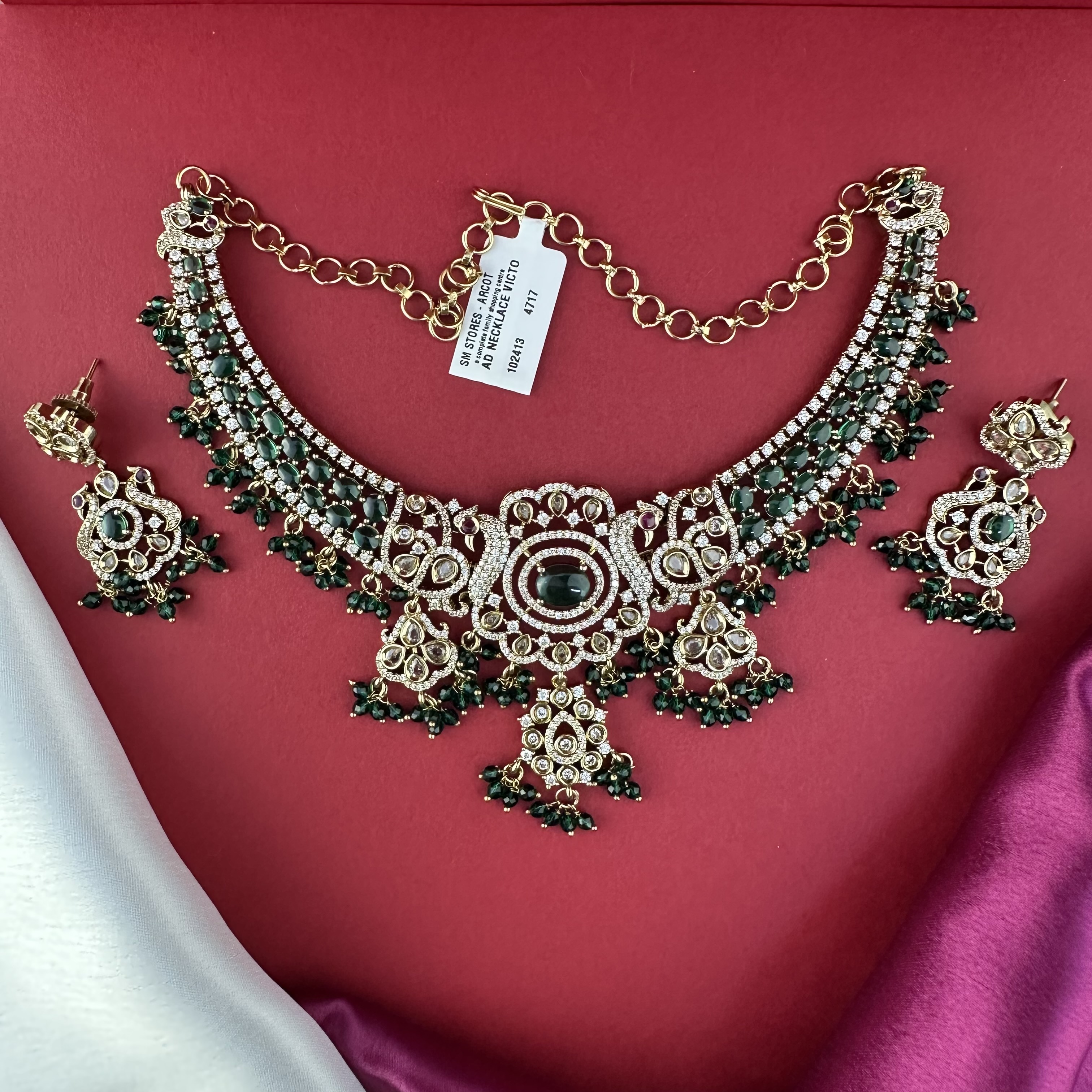 Victorian Necklace NL00005GR Victorian Necklace NL00005GR
