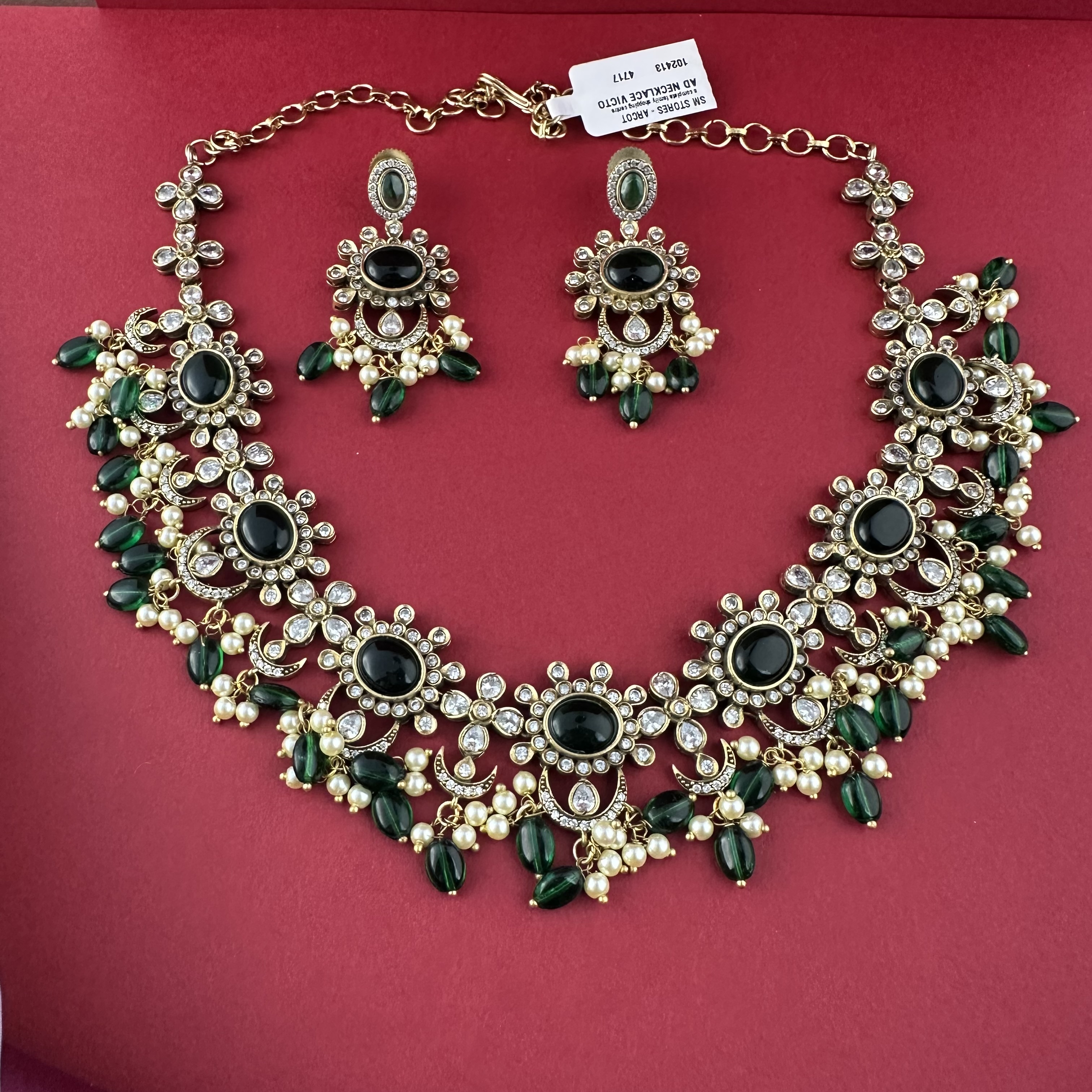 Victorian Necklace NL00007GR Victorian Necklace NL00007GR